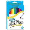 Bazic Products Washable Markers, Super Tip, 10 Per Colors Per Set, 120PK 1224